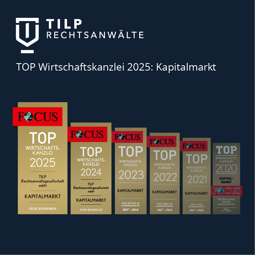 Focus Top Wirtschaftskanzlei 2025, TILP Rechtsanwälte,